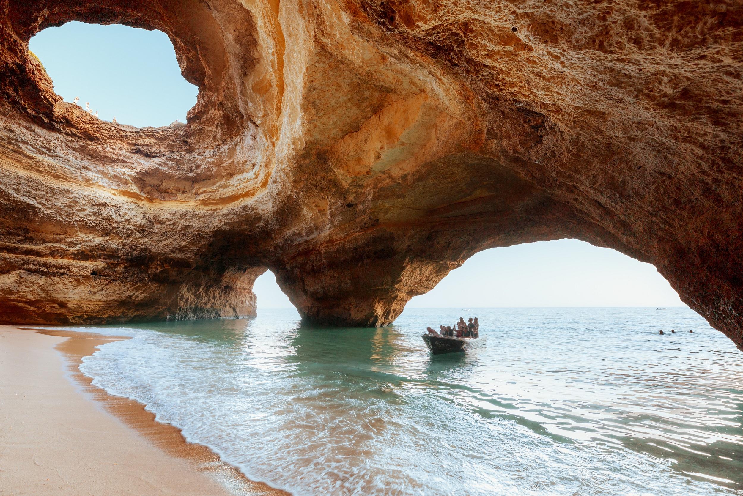 Portugal Algarve Meeresgrotte von Benagil