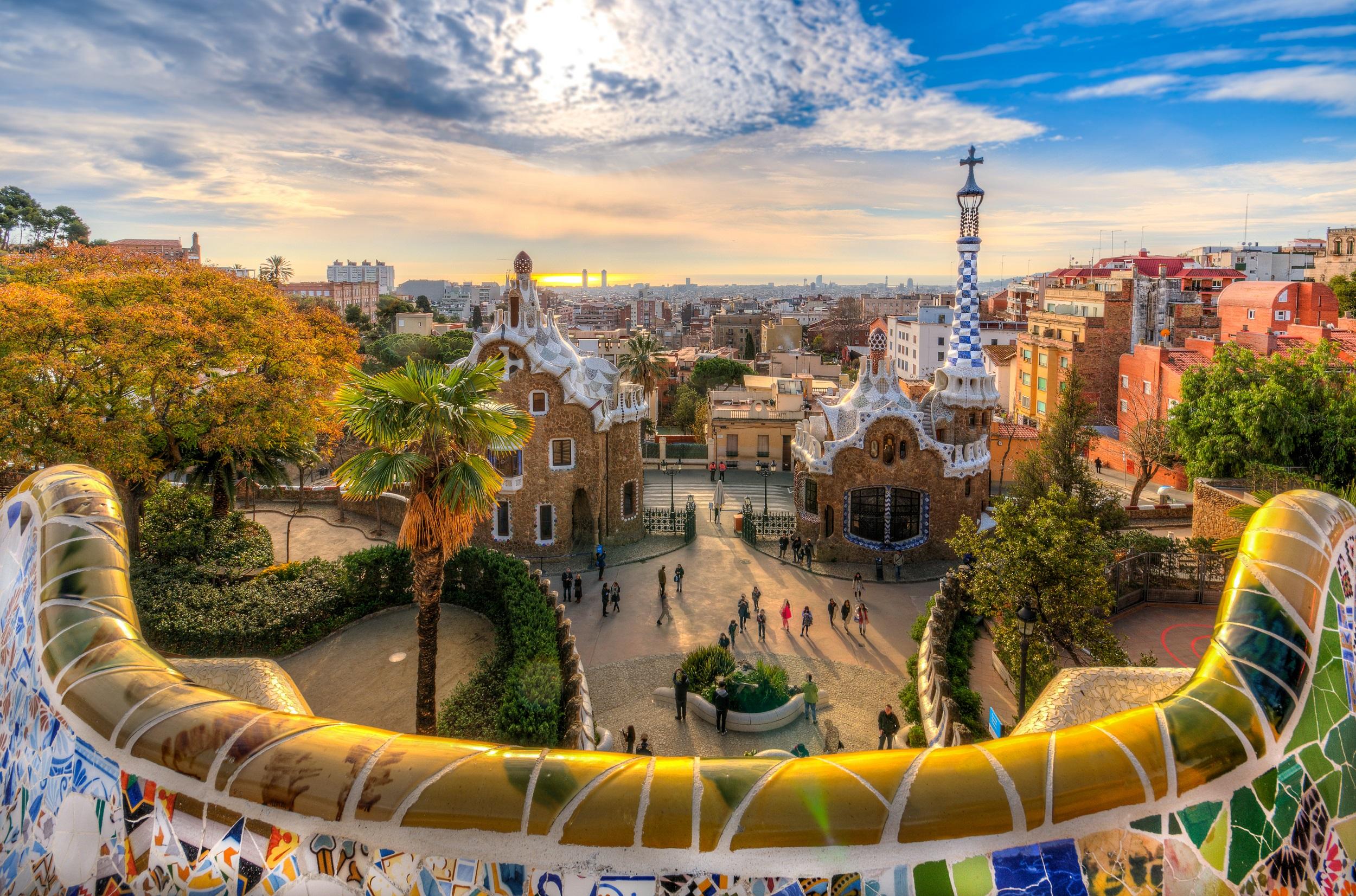 Spain - Park Güell in Barcelona