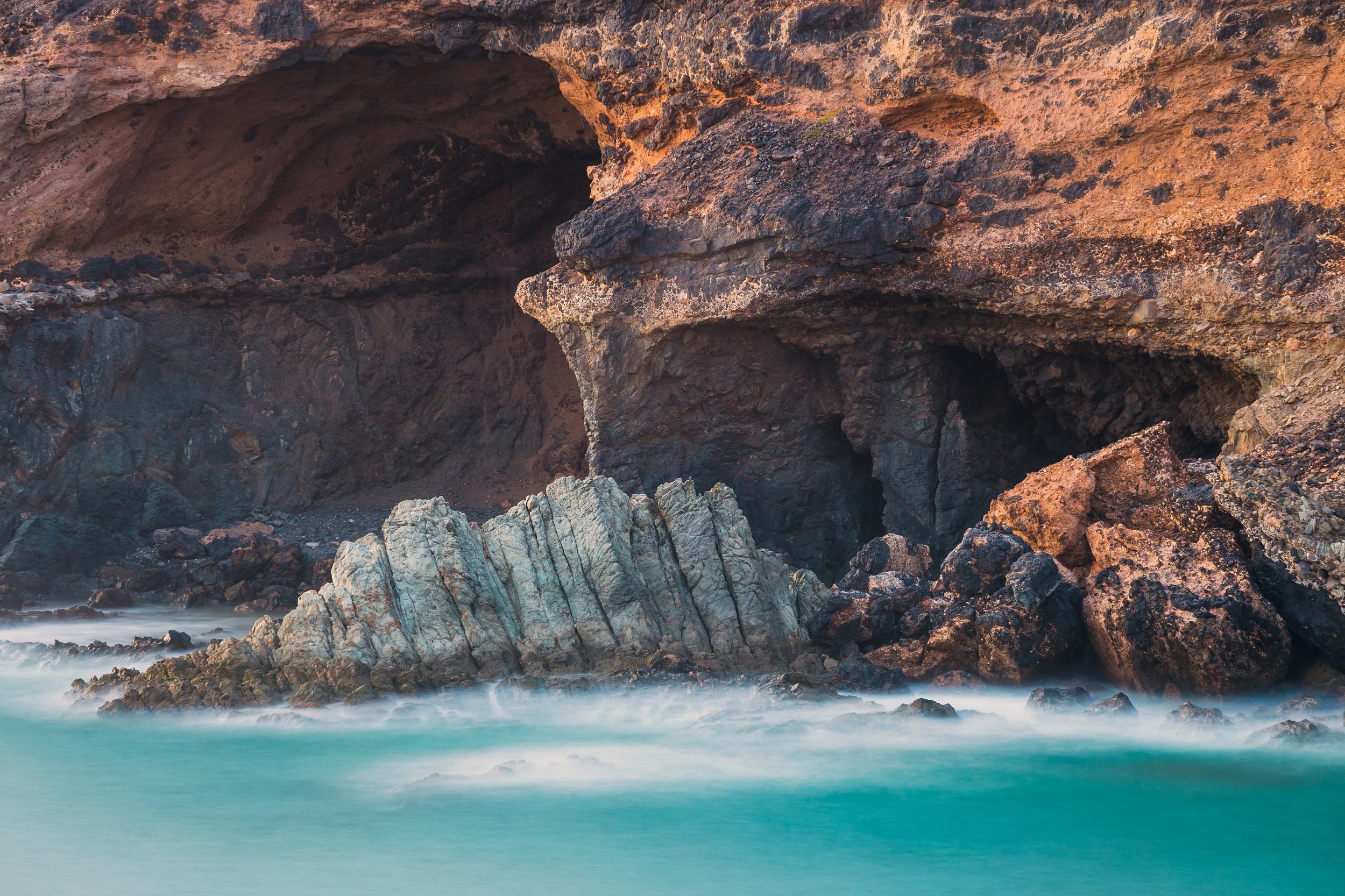 Espagne Fuerteventura Grottes d'Ajuy