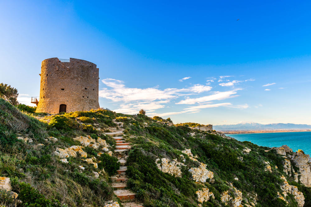 Spanje L'Escala Montgó Toren