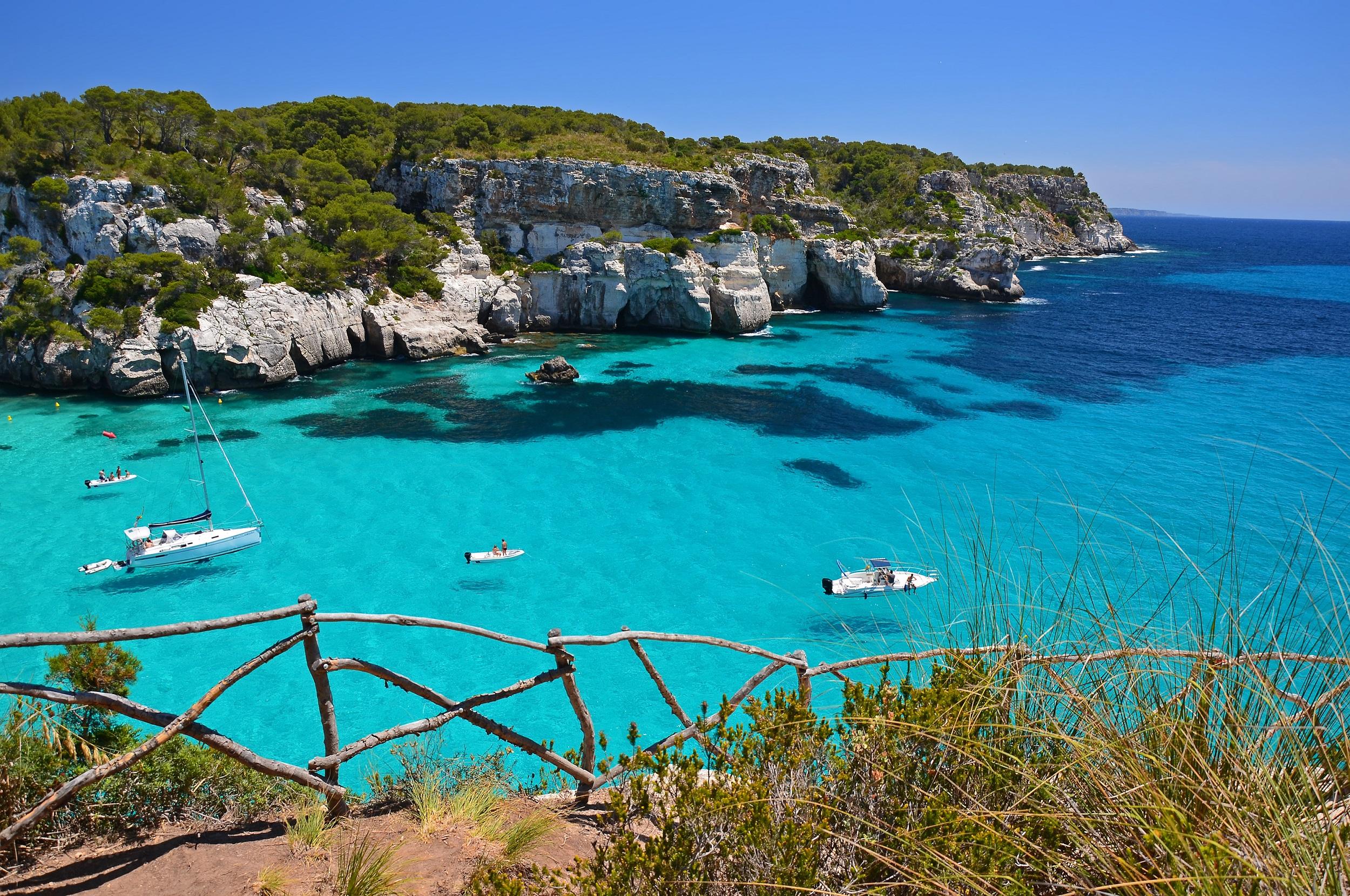 Spanien-Menorca-Macarella-Bucht