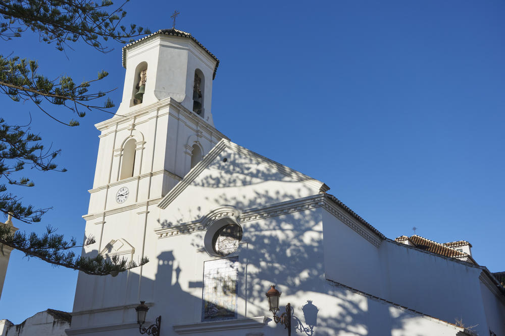 Spanien Nerja Kirche El Salvador