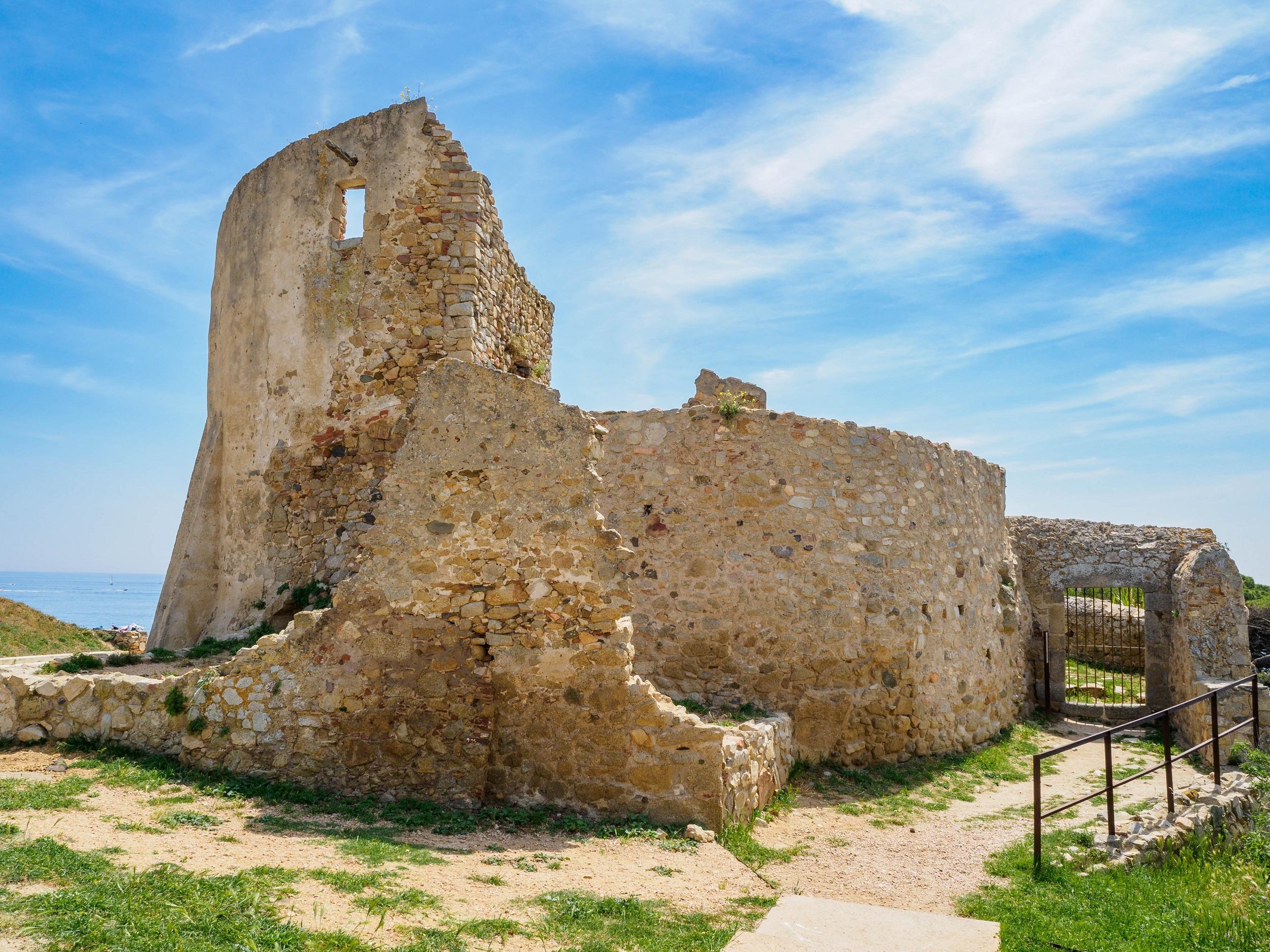 Le château de Sant Esteve