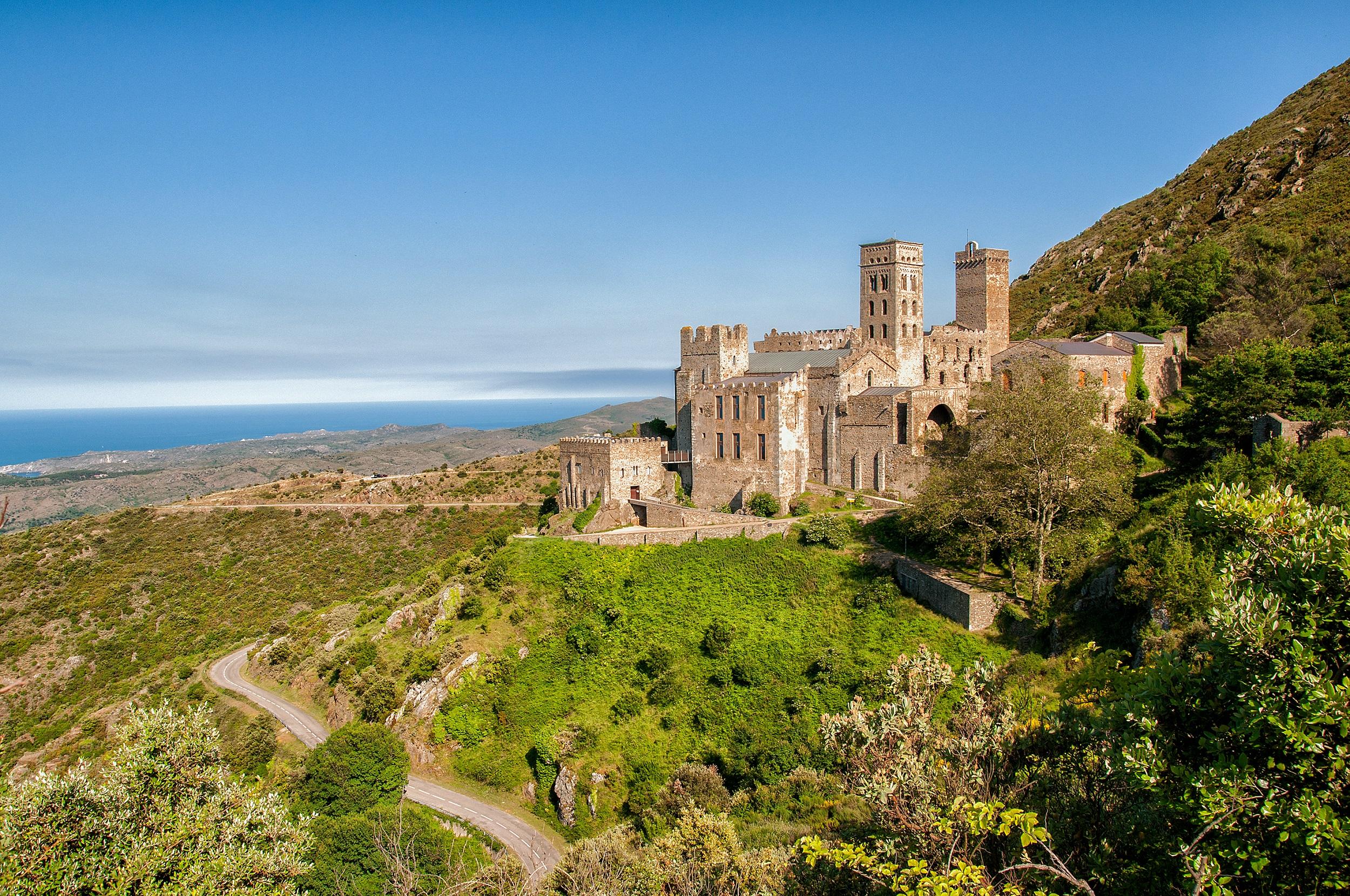 Spanien-Sant-Pere-de-Rodes-Kloster