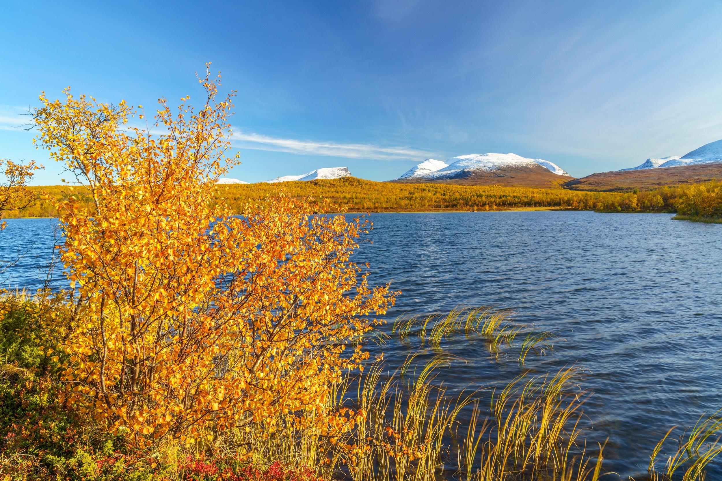 Suède-Njakajaure-Lac