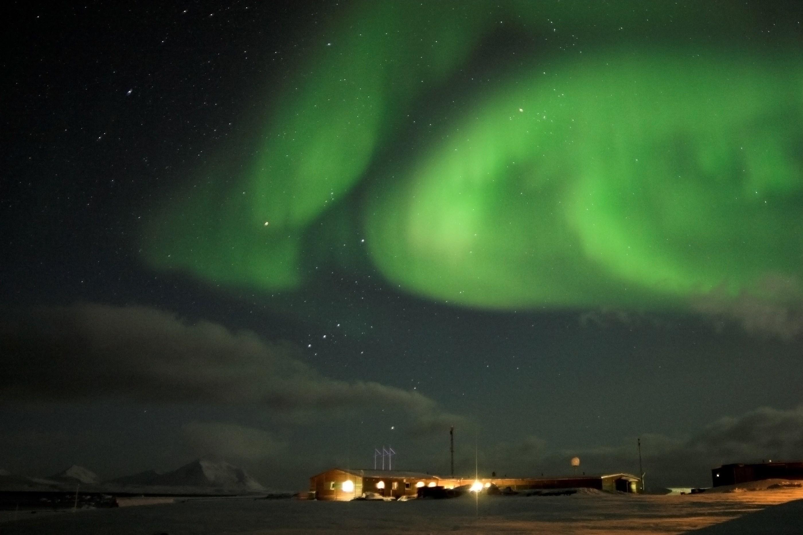 Station polaire des aurores boréales de Suède
