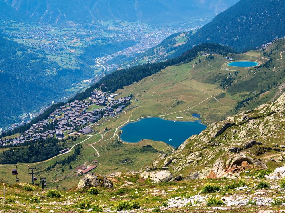 Lac Bettmersee, Bettmeralp, Suisse