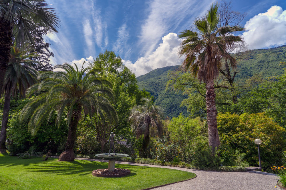 Zwitserland Brissago Eiland Botanische Tuin