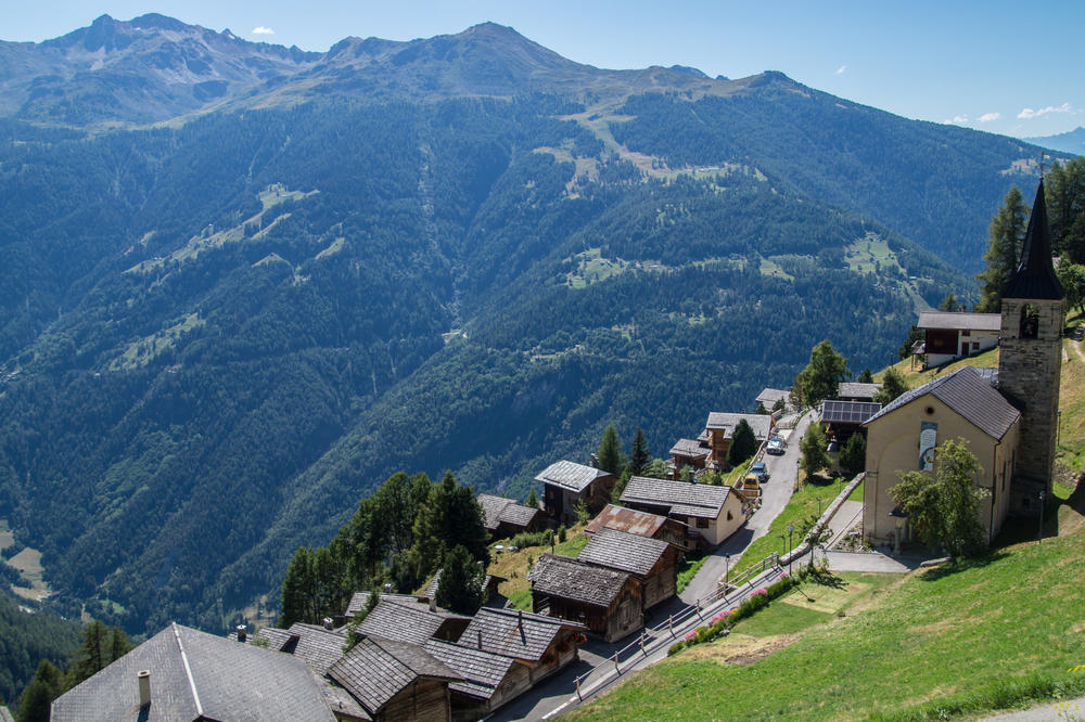 Suisse village de Chandolin