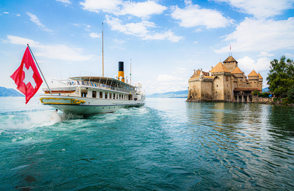 Schweiz Château de Chillon