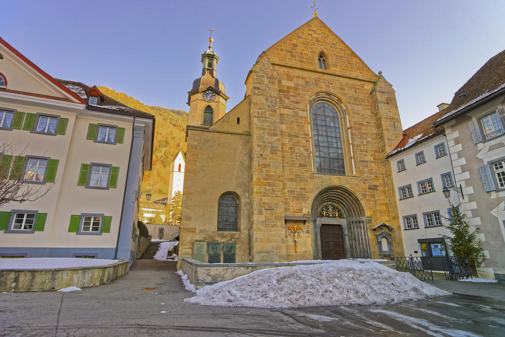 Schweiz Chur St. Maria Himmelfahrt Kirche