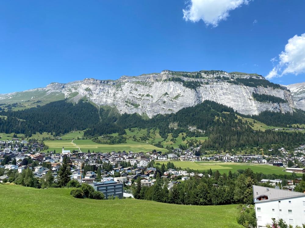 Dorf Flims, Schweiz