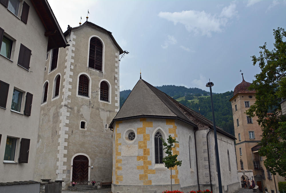 Zwitserland Ilanz Kerk