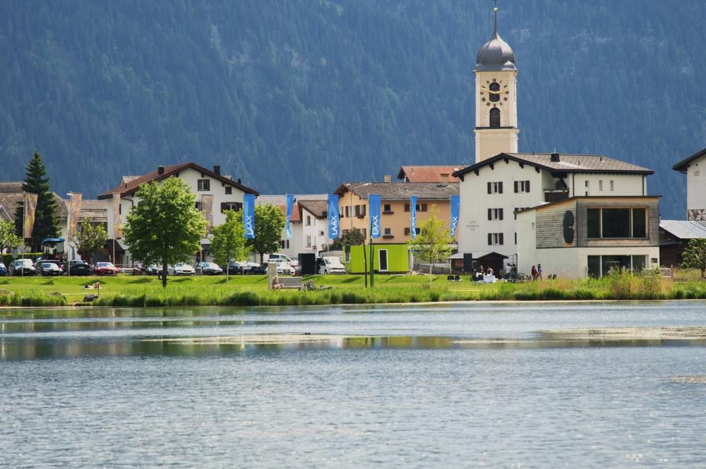 Village de Laax, Suisse