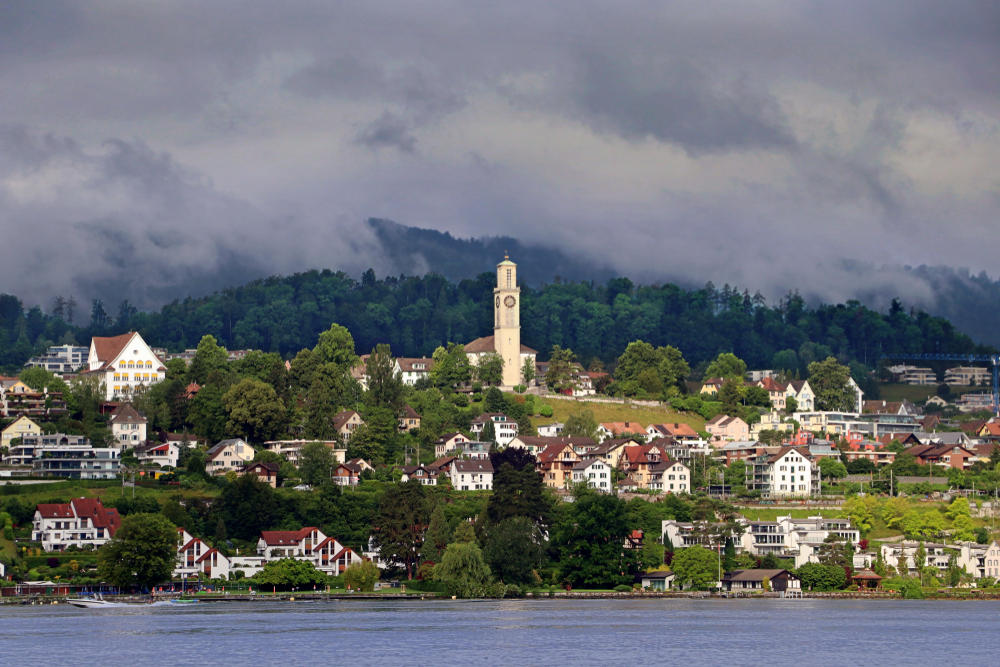 Schweiz Zürichsee Region Thalwil