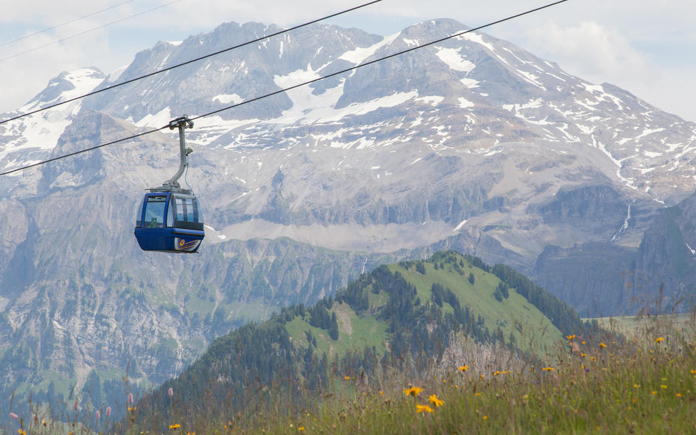 Switzerland Lenk Cable Car