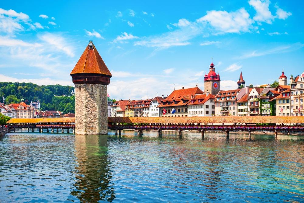 Suisse Lucerne Kapellbrücke