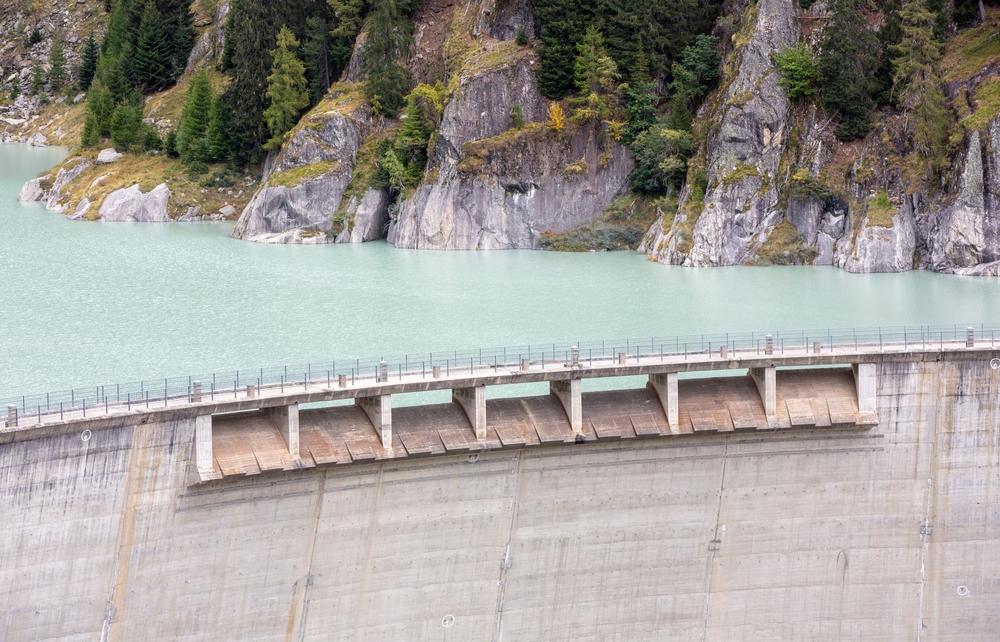 Suisse Naters Barrage de Gibidum