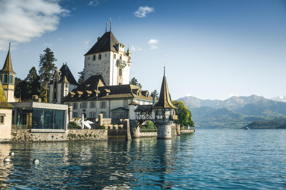 Zwitserland Oberhofen Kasteel