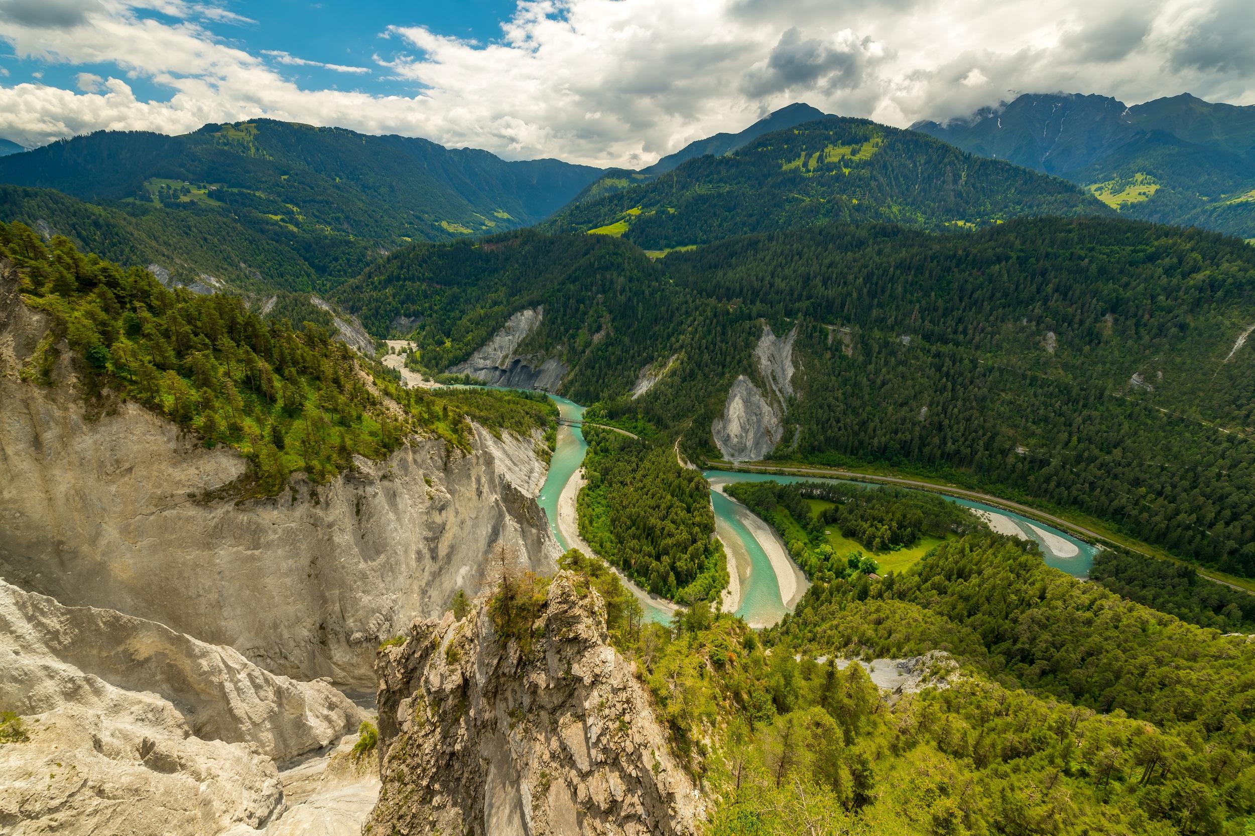 Schweiz-Rheinschlucht