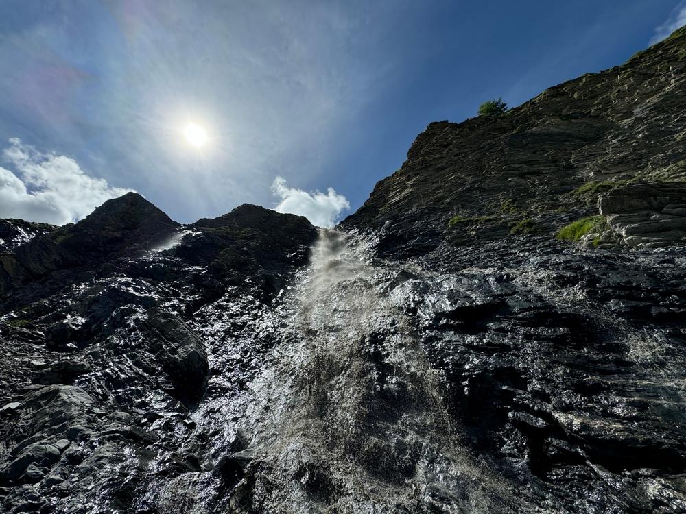 Suisse Samnaun Cascade