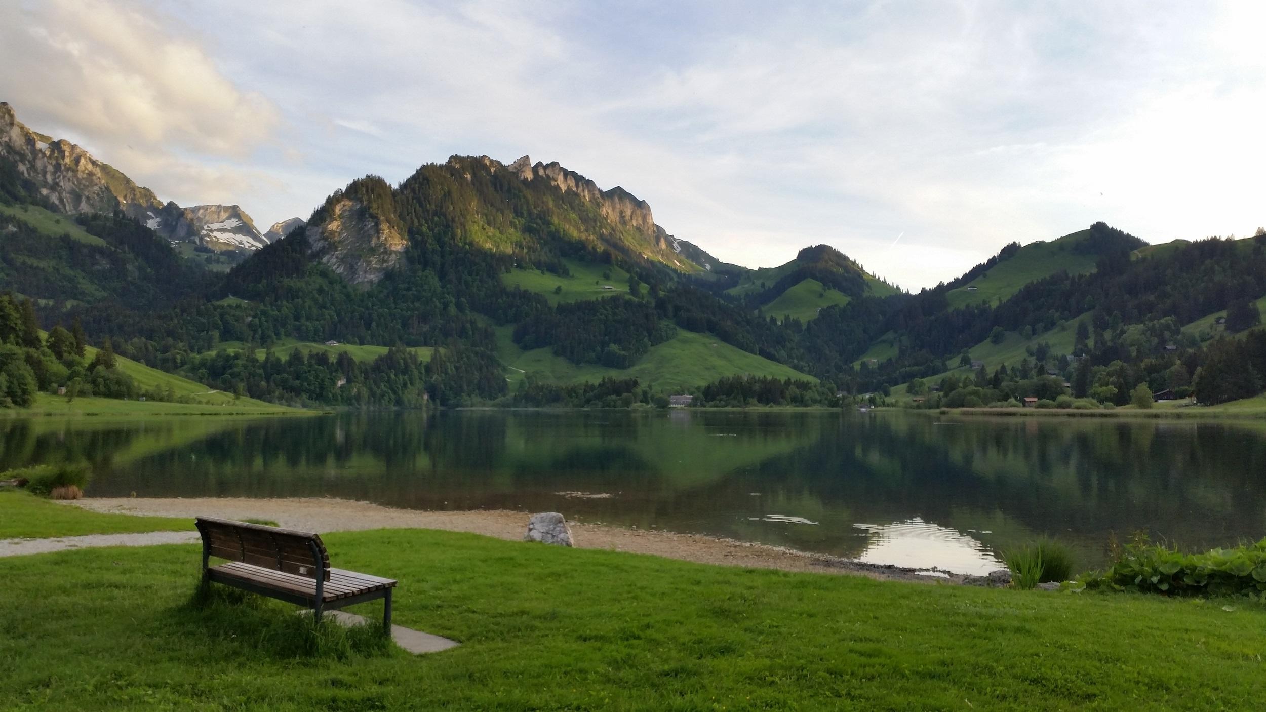 Schweiz - Schwarzsee (Schwarzer See)
