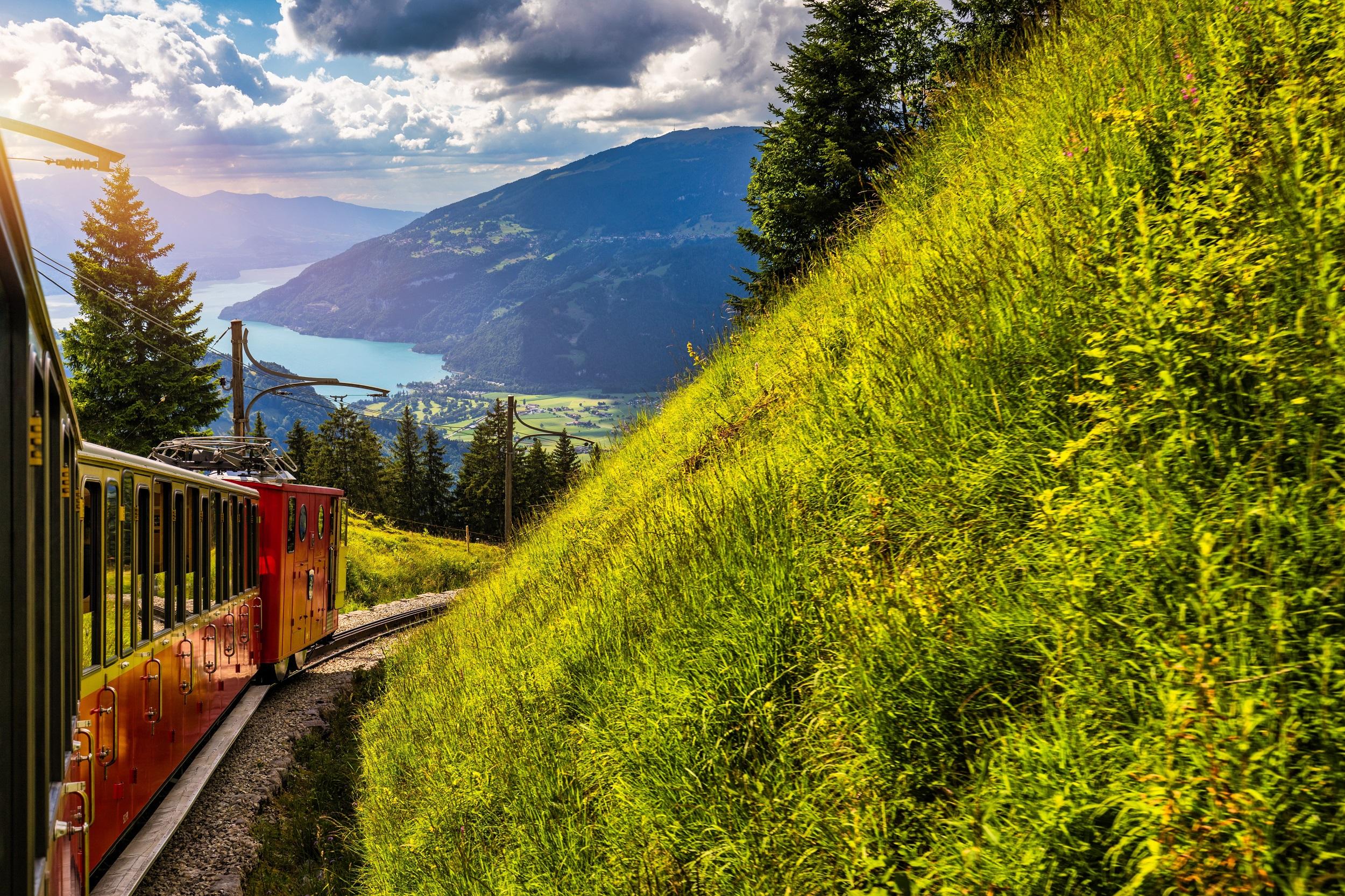 Suisse-schynige-platte-chemin de fer