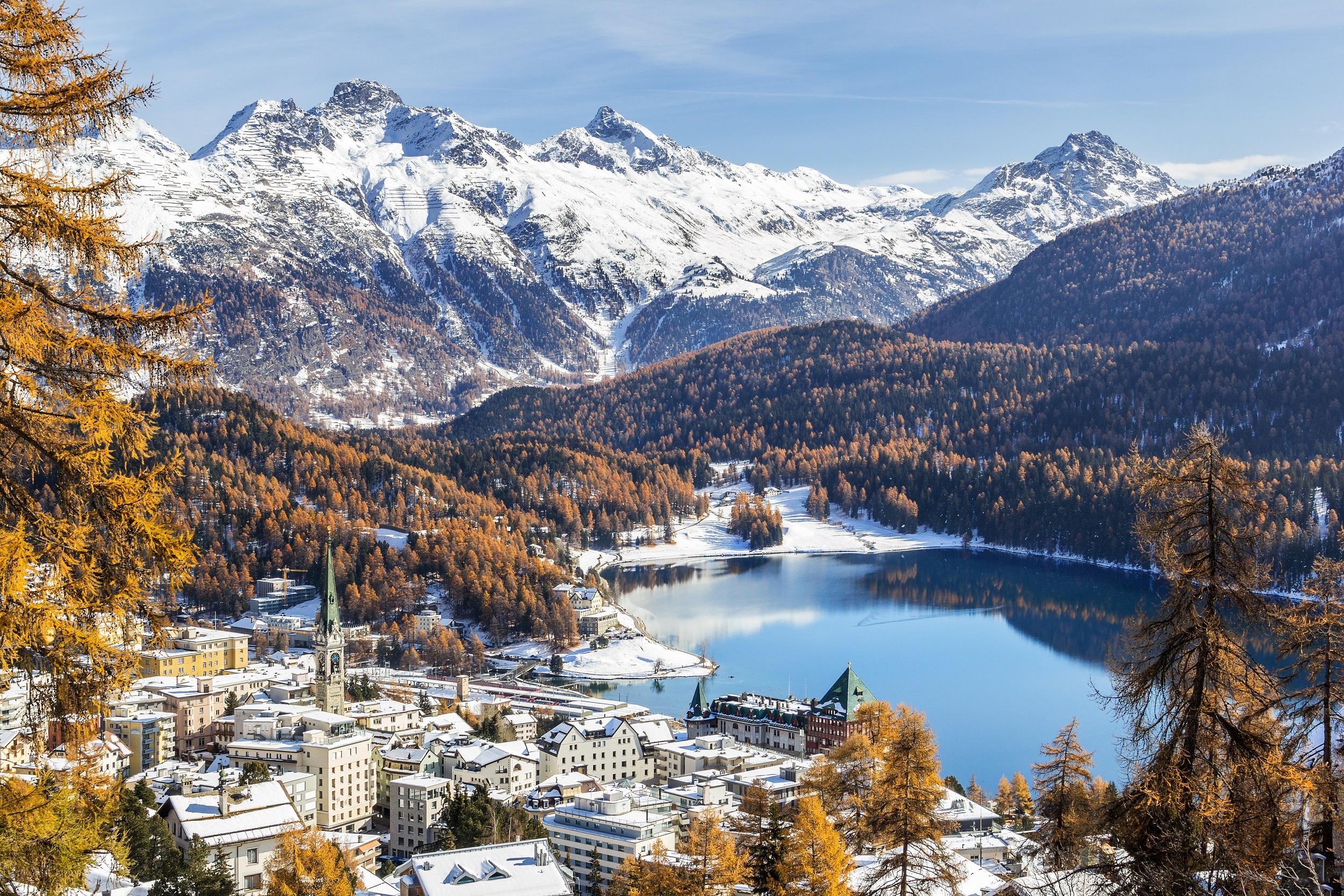Schweiz-St-Moritz