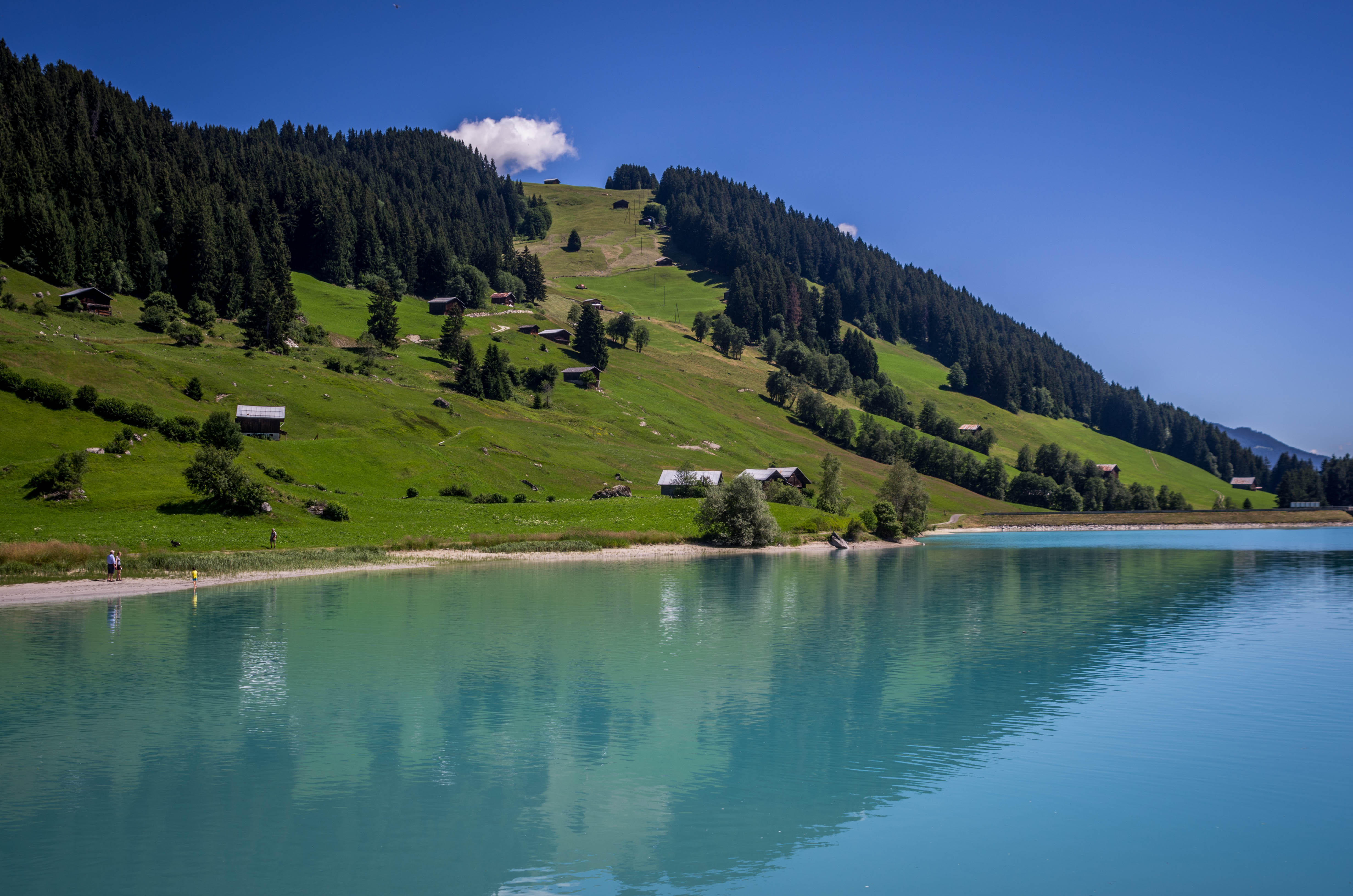 Schweiz Surselva Brigelser See