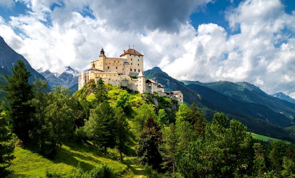 Zwitserland Tarasp Kasteel