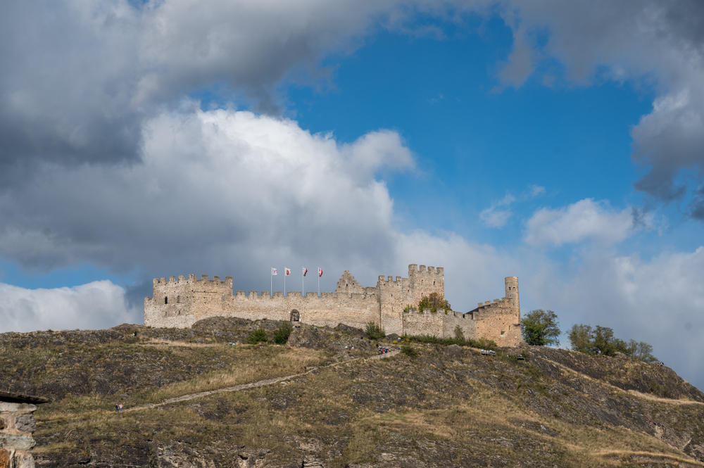 Suisse Thyon Les Collons Château de Tourbillon Sion