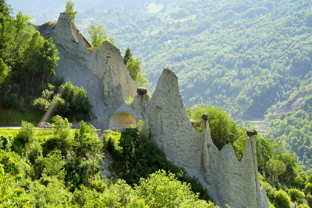 Zwitserland Thyon Les Collons Pyramides d'Euseigne Heremence