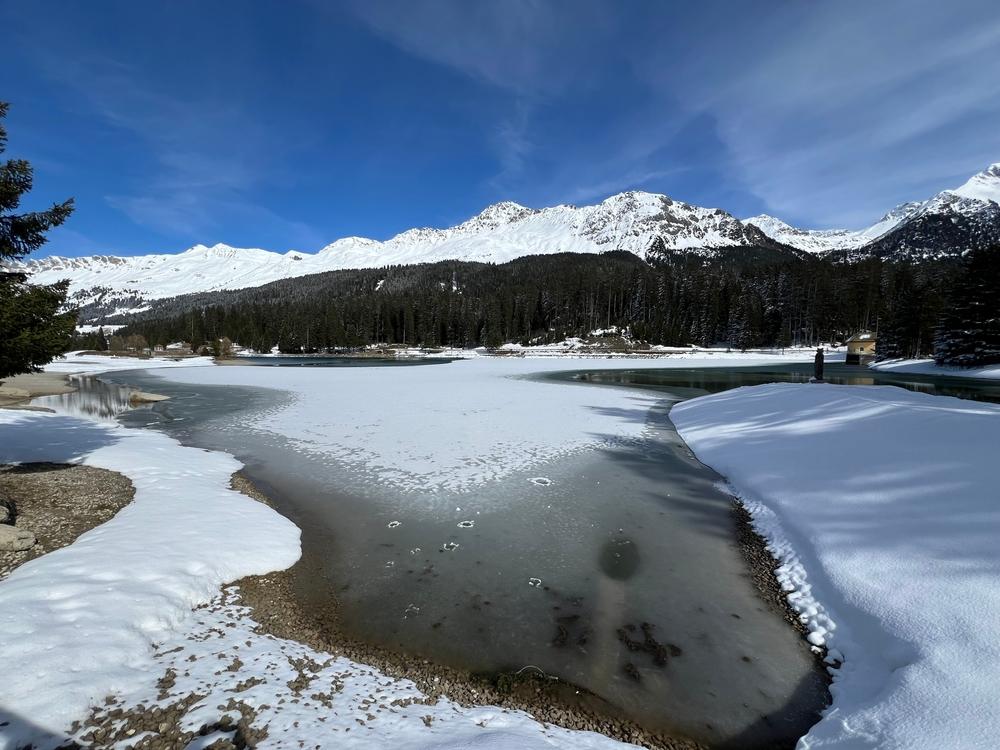 Schweiz Valbella Heidsee