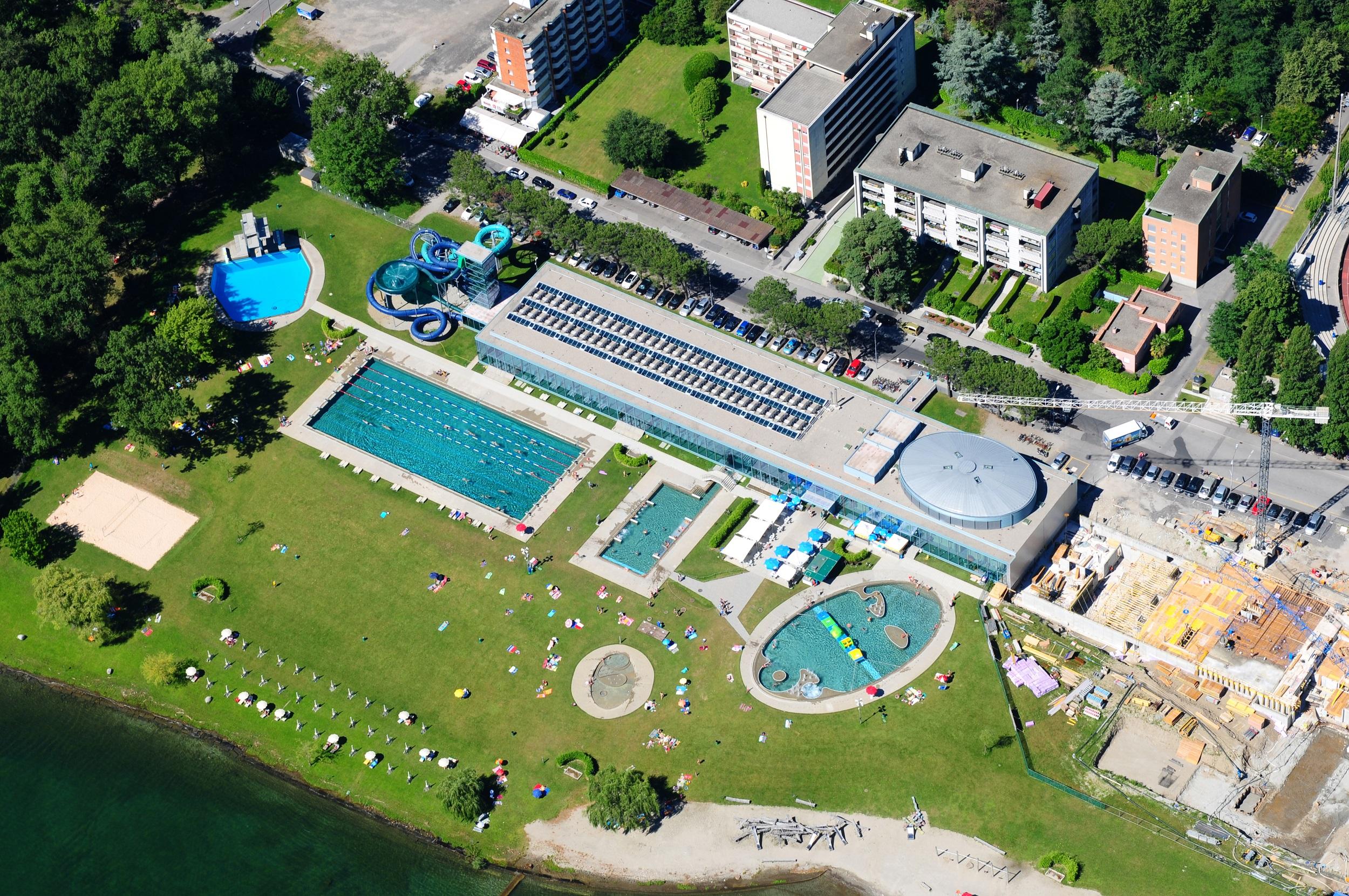 Wasserpark Lido Locarno in der Schweiz