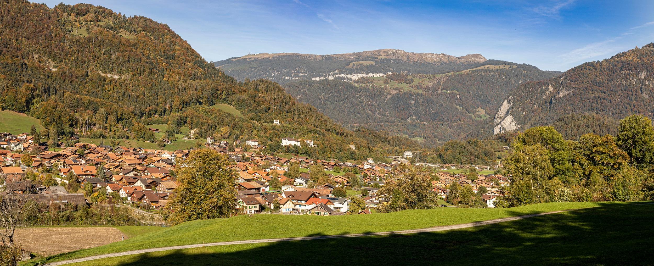 Schweiz-Wilderswil-Panorama
